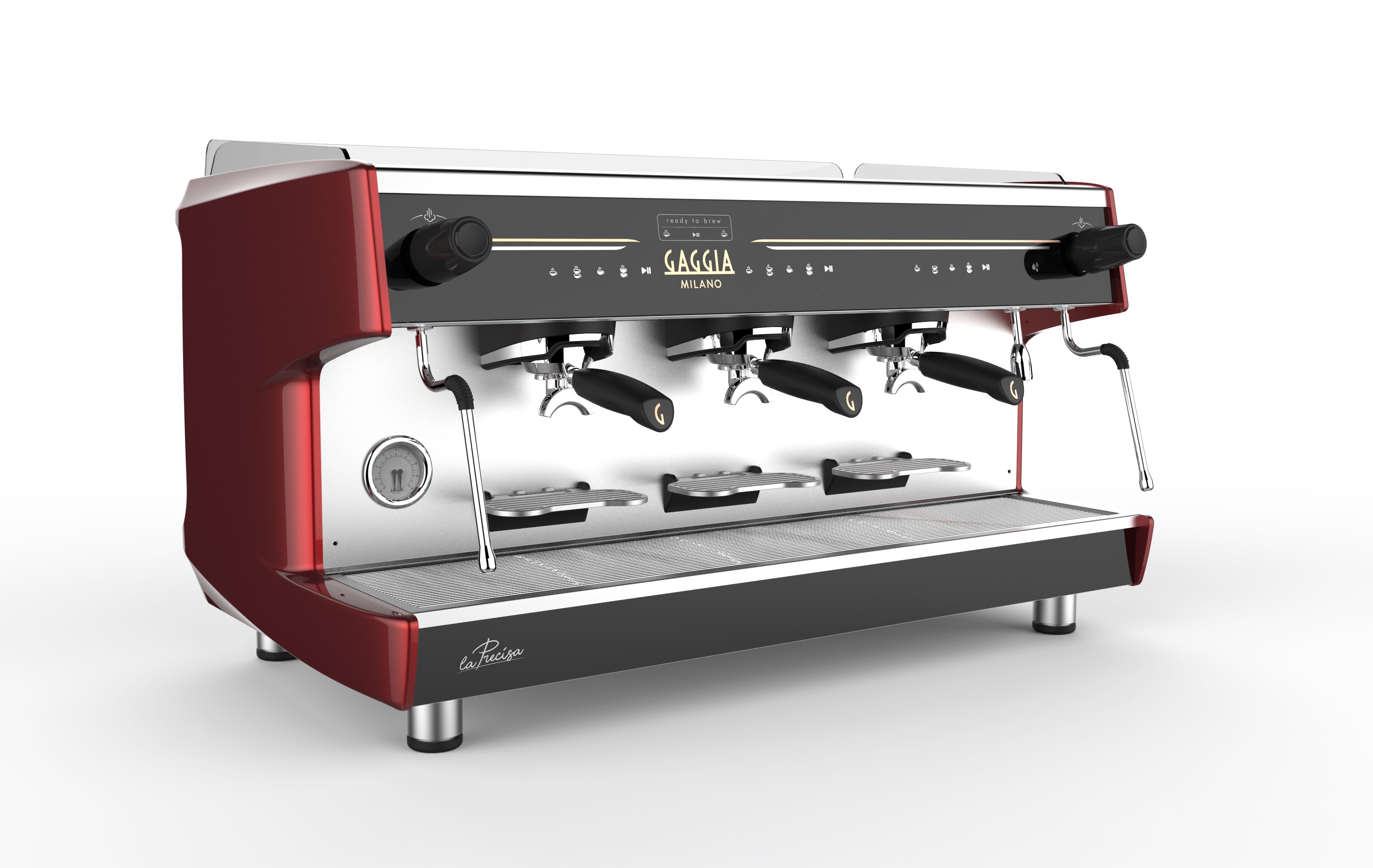 Gaggia Milano La Precisa 3 Groeps Hoog